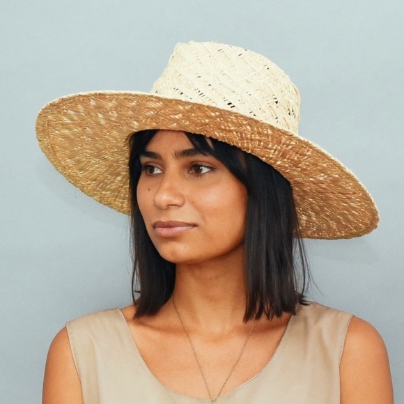 {WYETH} Brand New Suki Straw Hat in Natural main image 7